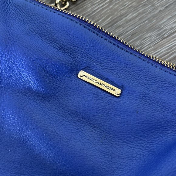 Rebecca Minkoff Zip Cross Body Bag in Blue - Picture 5 of 7